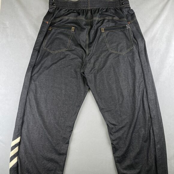 NBA ABA Pants Mens 3XL Length +2 Tearaway Warm Up Basketball Adidas Authentics - Picture 4 of 12